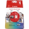 Original Valuepack Druckköpfe schwarz, color + 50 Fotopapier 10x15cm  Canon PG540L, CL541XL, 5224B007