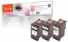 Peach Spar Pack Plus Druckköpfe kompatibel zu  Canon PG-540XLBK*2, CL-541XLC, 5222B005, 5226B004